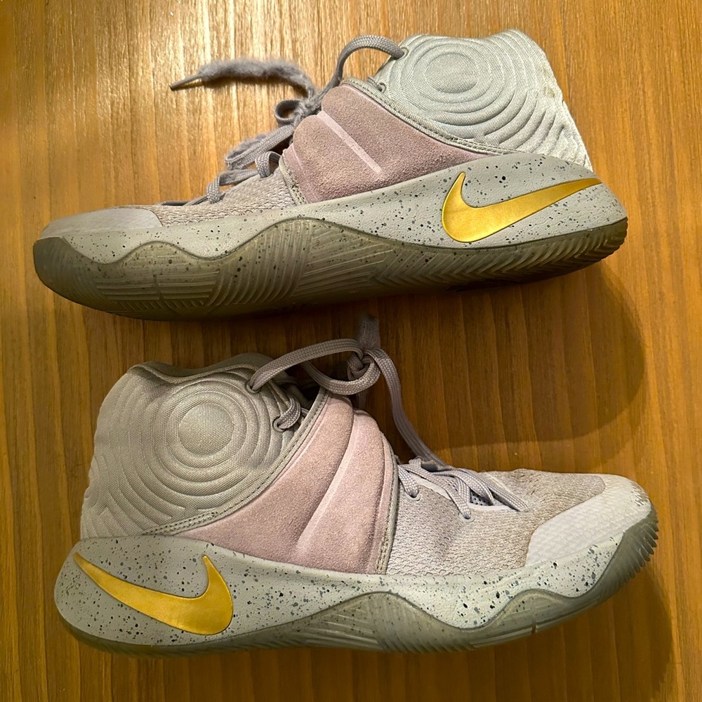 Nike Kyrie 2 Battle Grey Basketball Shoes Gem
